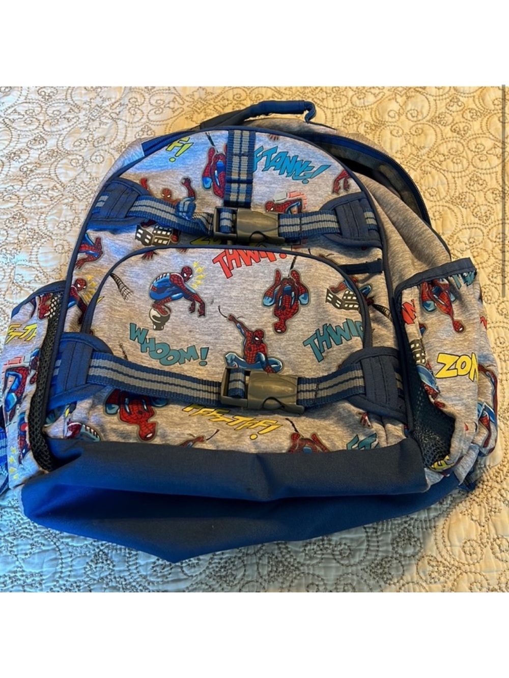 PB Kids Large Mackenzie Marvel Spiderman GLOW-in the Dark Backpack